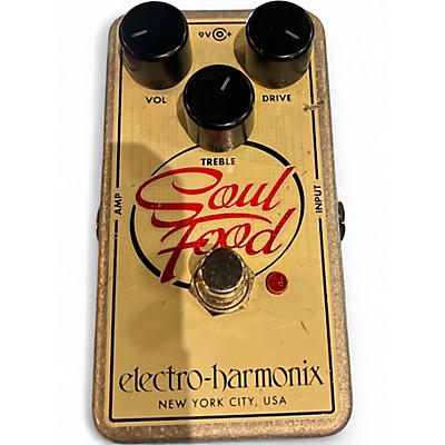 Used Electro-Harmonix Soul Food Overdrive Effect Pedal
