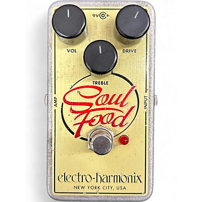 Used Electro-Harmonix Soul Food Overdrive Effect Pedal