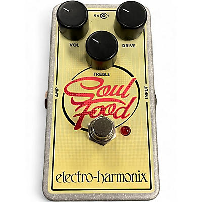 Used Electro-Harmonix Soul Food Overdrive Effect Pedal