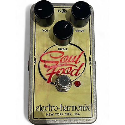 Used Electro-Harmonix Soul Food Overdrive Effect Pedal