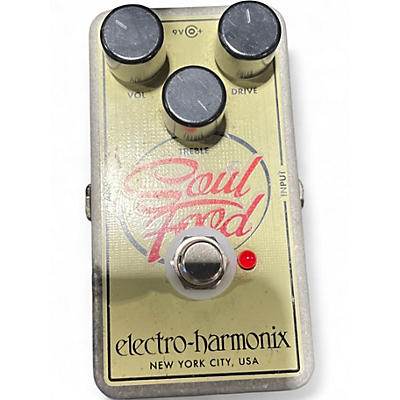 Used Electro-Harmonix Soul Food Overdrive Effect Pedal