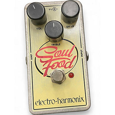 Used Electro-Harmonix Soul Food Overdrive Effect Pedal