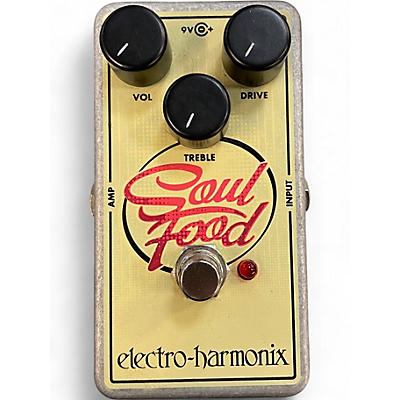 Used Electro-Harmonix Soul Food Overdrive Effect Pedal