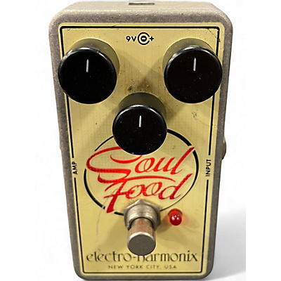 Used Electro-Harmonix Soul Food Overdrive Effect Pedal