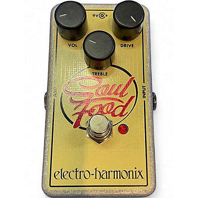 Used Electro-Harmonix Soul Food Overdrive Effect Pedal