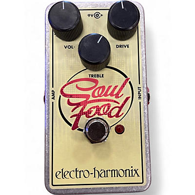 Used Electro-Harmonix Soul Food Overdrive Effect Pedal