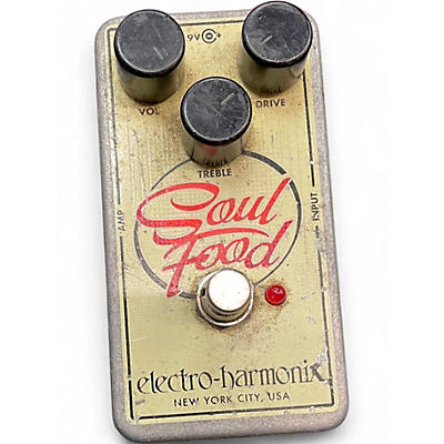 Used Electro-Harmonix Soul Food Overdrive Effect Pedal