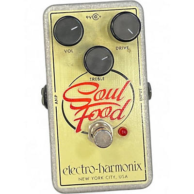 Used Electro-Harmonix Soul Food Overdrive Effect Pedal