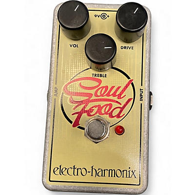 Used Electro-Harmonix Soul Food Overdrive Effect Pedal