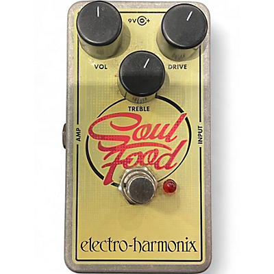 Used Electro-Harmonix Soul Food Overdrive Effect Pedal