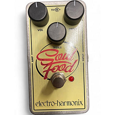 Used Electro-Harmonix Soul Food Overdrive Effect Pedal