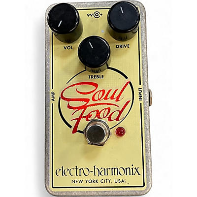 Used Electro-Harmonix Soul Food Overdrive Effect Pedal