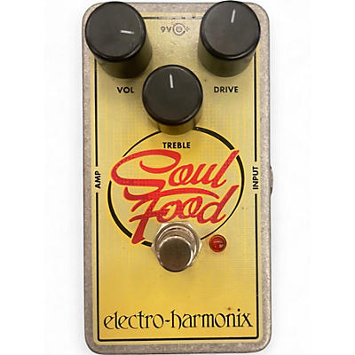 Used Electro-Harmonix Soul Food Overdrive Effect Pedal