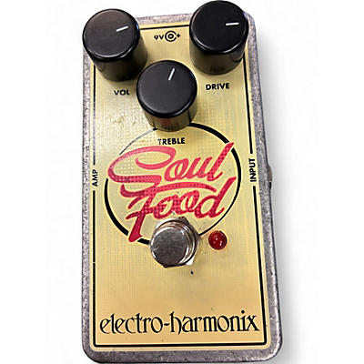 Used Electro-Harmonix Soul Food Overdrive Effect Pedal