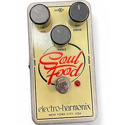 Used Electro-Harmonix Soul Food Overdrive Effect Pedal