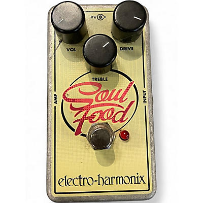 Used Electro-Harmonix Soul Food Overdrive Effect Pedal