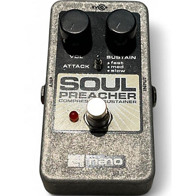 Used Electro-Harmonix Soul Preacher Nano Compressor / Sustainer Effect Pedal