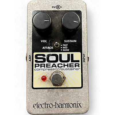 Used Electro-Harmonix Soul Preacher Nano Compressor / Sustainer Effect Pedal