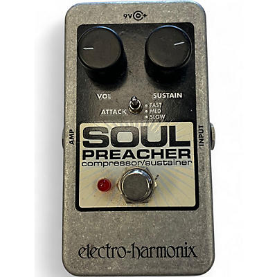 Used Electro-Harmonix Soul Preacher Nano Compressor / Sustainer Effect Pedal