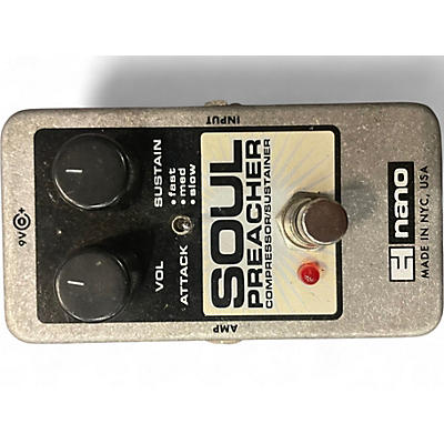 Used Electro-Harmonix Soul Preacher Nano Compressor / Sustainer Effect Pedal