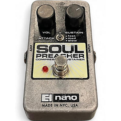 Used Electro-Harmonix Soul Preacher Nano Compressor / Sustainer Effect Pedal