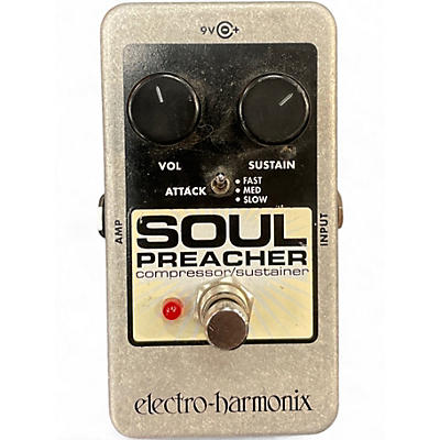 Used Electro-Harmonix Soul Preacher Nano Compressor / Sustainer Effect Pedal