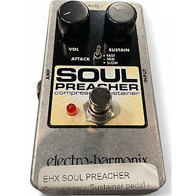 Used Electro-Harmonix Soul Preacher Nano Compressor / Sustainer Effect Pedal