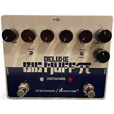 Used Electro-Harmonix Sovtek Deluxe Big Muff Pi Effect Pedal