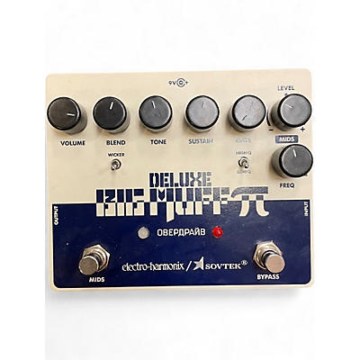 Used Electro-Harmonix Sovtek Deluxe Big Muff Pi  Effect Pedal