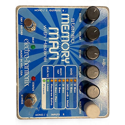 Electro-Harmonix Used Electro-Harmonix Stereo Memory Man Hazarai Looper Effect Pedal