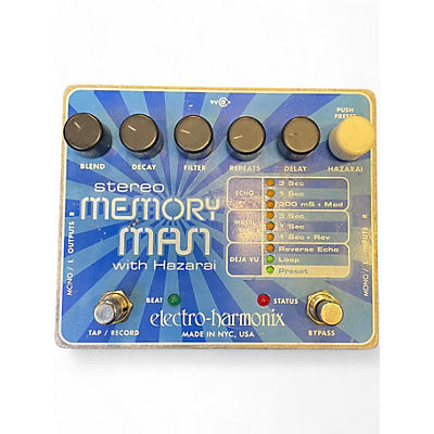 Used Electro-Harmonix Stereo Memory Man Hazarai Looper Effect Pedal