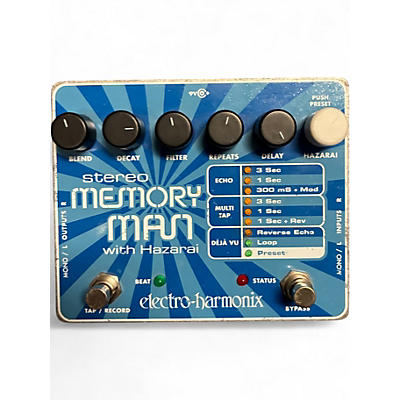 Used Electro-Harmonix Stereo Memory Man Hazarai Looper Effect Pedal