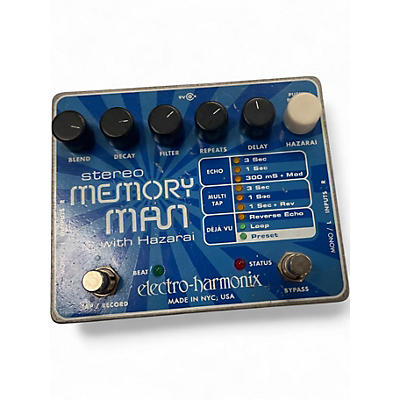 Used Electro-Harmonix Stereo Memory Man Hazarai Looper Effect Pedal