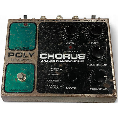 Used Electro-Harmonix Stereo Poly Chorus Reissue Effect Pedal