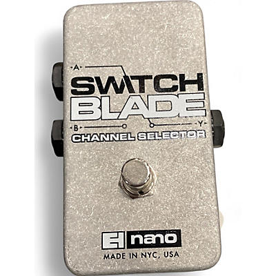 Used Electro-Harmonix Switchblade Nano Channel Selector Footswitch Pedal