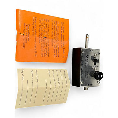 Used Electro-Harmonix The Mole Bass Booster Bass Effect Pedal