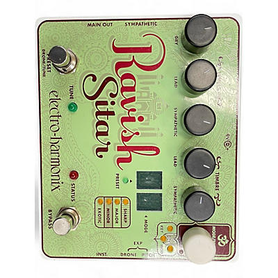 Used Electro-Harmonix The Ravish Sitar Synthesizer Effect Pedal