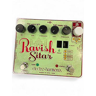Used Electro-Harmonix The Ravish Sitar Synthesizer Effect Pedal