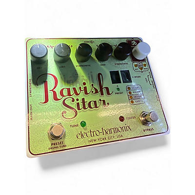 Used Electro-Harmonix The Ravish Sitar Synthesizer Effect Pedal