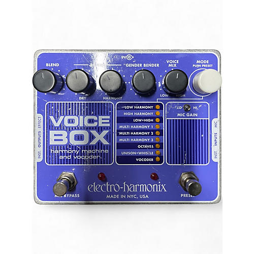 Used Electro-Harmonix Voicebox Vocal Harmony Vocoder Vocal Processor