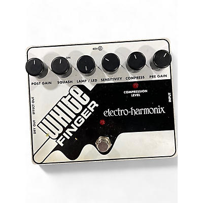 Electro-Harmonix Used Electro-Harmonix White Finger Compressor Effect Pedal