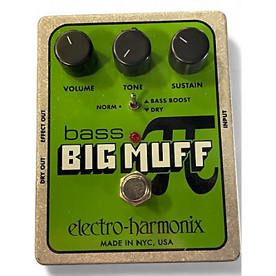 Used Electro-Harmonix XO Bass Big Muff Distortion Bass Effect Pedal