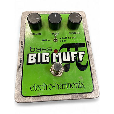Used Electro-Harmonix XO Bass Big Muff Distortion Bass Effect Pedal
