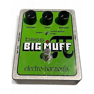Used Electro-Harmonix XO Bass Big Muff Distortion Bass Effect Pedal