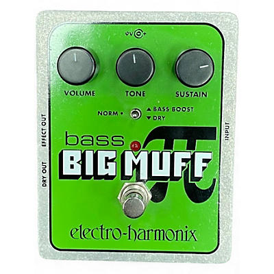 Used Electro-Harmonix XO Bass Big Muff Distortion Bass Effect Pedal