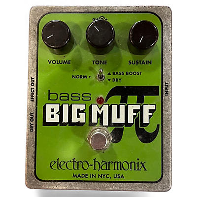 Used Electro-Harmonix XO Bass Big Muff Distortion Bass Effect Pedal
