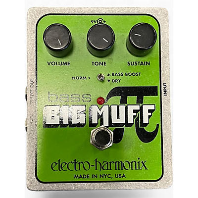 Used Electro-Harmonix XO Bass Big Muff Distortion Bass Effect Pedal