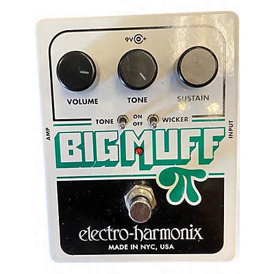 Used Electro-Harmonix XO Big Muff Pi With Tone Wicker Distortion Effect Pedal