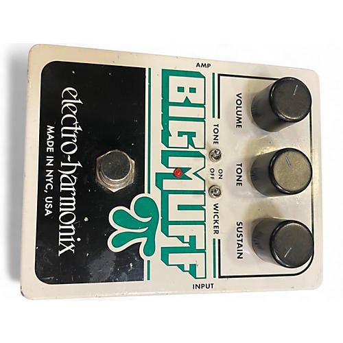 Used Electro-Harmonix XO Big Muff with Tone Wicker Distortion Effect Pedal