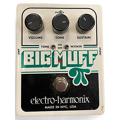 Used Electro-Harmonix XO Big Muff with Tone Wicker Distortion Effect Pedal